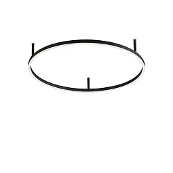 Plafondarmatuur ORACLE SLIM D070 ON-OFF IP20, zwart 