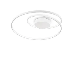 Plafondarmatuur OZ PL ON-OFF rond, on/off IP20, wit mat 