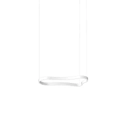 Pendelarmatuur WAVES-1 SP direct, schakelbaar IP20, wit mat 
