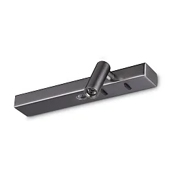 wall luminaire BONNE NUIT-2 with switch IP20, nickel 