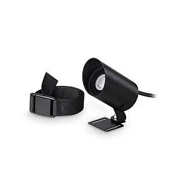 floor lamp KOALA with tape IP65, black 