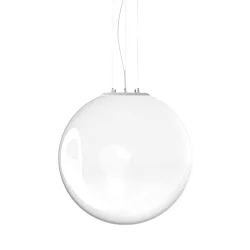 Pendelarmatuur MAPA CLEAR SP1 Ø50cm 1-vlams E27 IP20, opaal 