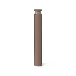 Paallamp BOEING H100 cilindrisch, schakelbaar, met Diffuser IP65, mat, koffie bruin 