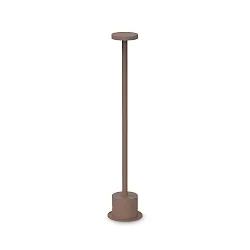 Lichtpaal TOFFEE D080 H050 IP65, koffie bruin 