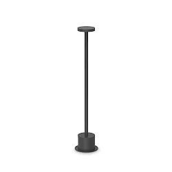 Lichtpaal TOFFEE D080 H050 IP65, zwart 