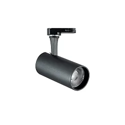 1-fase spot FOX 15W MEDIUM / ON-OFF 930 instelbaar, schakelbaar IP20, zwart mat 