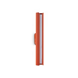 Wandarmatuur DORICA AP1 on/off, geribbeld IP20, oranje 