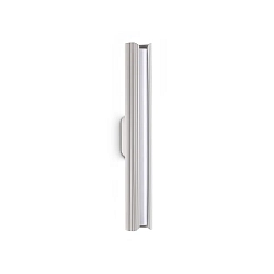 Wandarmatuur DORICA AP1 on/off, geribbeld IP20, zwart mat 