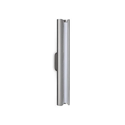 Wandarmatuur DORICA AP1 glad, on/off IP20, grijs mat 