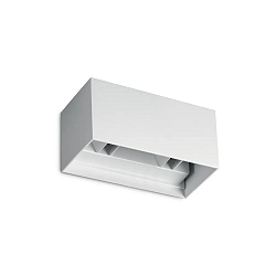 Wandarmatuur voor buitenshuis ATOM UP/DOWN 20CM up / down, hoekig, instelbaar IP54, wit 
