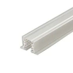 3-fase inbouwrail CLASSIC RECESSED 200CM, wit mat