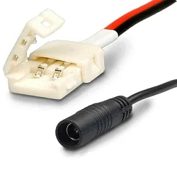 connector plug, black, white