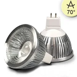 Reflectorlamp MR16 dimbaar GU5,3 5,7W 390lm 2700K 70° CRI >83 dimbaar