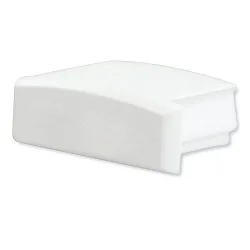 Accessory for profile SURF12 FLAT - endcap (1 pc.), EC1, grey, closed