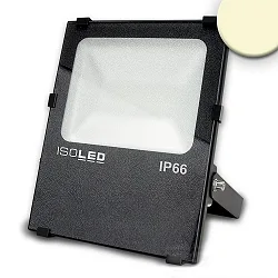 Outdoor LED floodlight PRISMATIC 100W, IP66, rotatable and swivelling, anthracite, 100W 3000K 10500lm 110°
