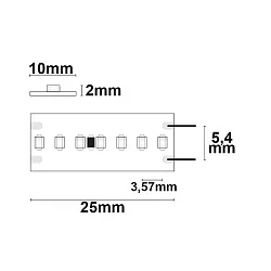 LED stripe CRI927 Linear-Flexband
