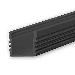 Opbouwprofiel SURF12, zwart