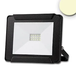 Outdoor LED floodlight 10W, IP65, incl. removable cable, rotatable and swivelling, black