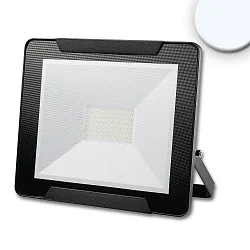 LED floodlight 50W, cool white, black, IP65, rotatable and swivelling