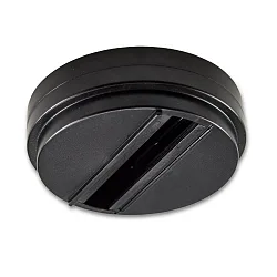 Monotrack surface mount adapter for 1-phase track spots, black