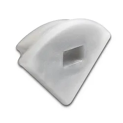 Accessory for profile CORNER9 (1 pc.) - Silikon endcap, EC68, with cable opening