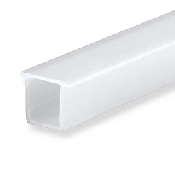 Accessory for profile SURF6 - cover COVER25 opal / satined, IP54, 200cm