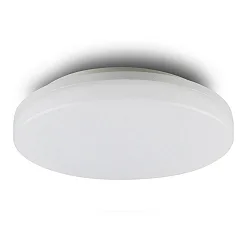 Outdoor LED ceiling / wall luminaire IP54, 24W, ColorSwitch 3000K|4000K, 2700lm 120°, white, with HF motion sensor