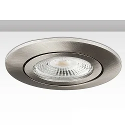 Inbouwframe rond, draaibaar, nikkel