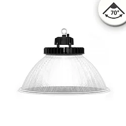 LED hall lighting spot FL with PC reflector, IP65, 120W 18000lm, 1-10V dimmable, 4000K 70°
