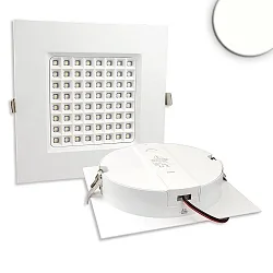 LED downlight PRISM 25W, UGR<19, suitable for offices, IP54, neutral white, fixed optics, dimmable, 25W 4000K 2920lm 90°