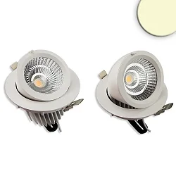 Downlight SPHERE draaibaar, roteerbaar IP42, wit 