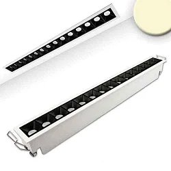 Inbouwarmatuur Raster Line IP20, dimbaar 30W 1950lm 3000K 30° 30° CRI >90