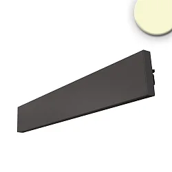 LED wall luminaire Linear Up+Down 600, IP40, length 61cm, 25W 3000K 1300+500lm 2x120°, aluminium, black