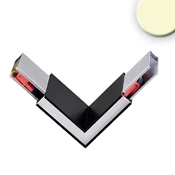 Hoekverbinder Linear Up+Down met verlichting, zwart