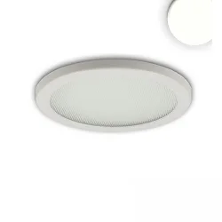 LED downlight Flex 8W, IP52, UGR<19, suitable for offices, ultraflat, DA 5-10cm, dimmable, white, 8W 4000K 600lm 120°