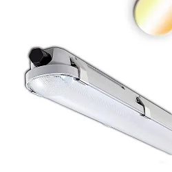 Armatuur voor vochtige ruimten slagvast IP65, wit 