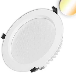 LED office downlight UGR<19, Colorswitch, CRI >90, dimmable, Ø28cm, 35W 3000|3500|4000K 3050lm 90°