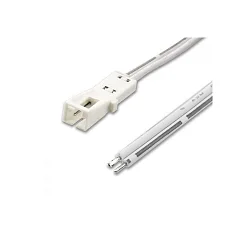 Aansluitstekker MiniAMP 2-polig, wit