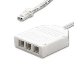 distributor MiniAMP 2-pole, white
