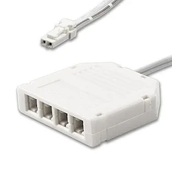 distributor MiniAMP 2-pole, white
