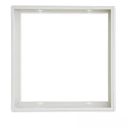 Opbouwframe, wit