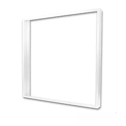 Accessory for LED panel - surface mounting frame, aluminium, white RAL 9016