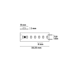 LED stripe CRI930 Linear ST8-Flexband