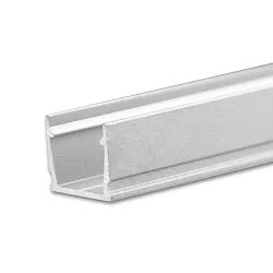LED surface mount profile SURF10, aluminium, 200cm, anodized aluminium