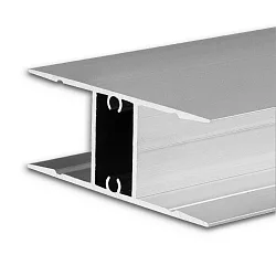 Opbouwprofiel HIDE DOUBLE up down, aluminium