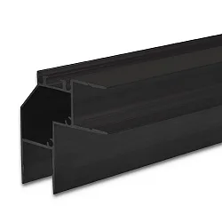 Hoekprofiel HIDE ANGLE indirect, zwart