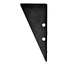 Eindkap HIDE TRIANGLE, zwart