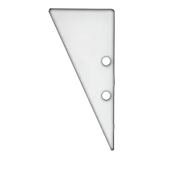 Eindkap HIDE TRIANGLE, wit