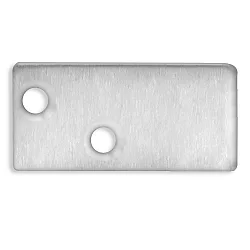 Eindkap FURNIT6 D / S, aluminium