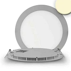 downlight flat IP42, silver 